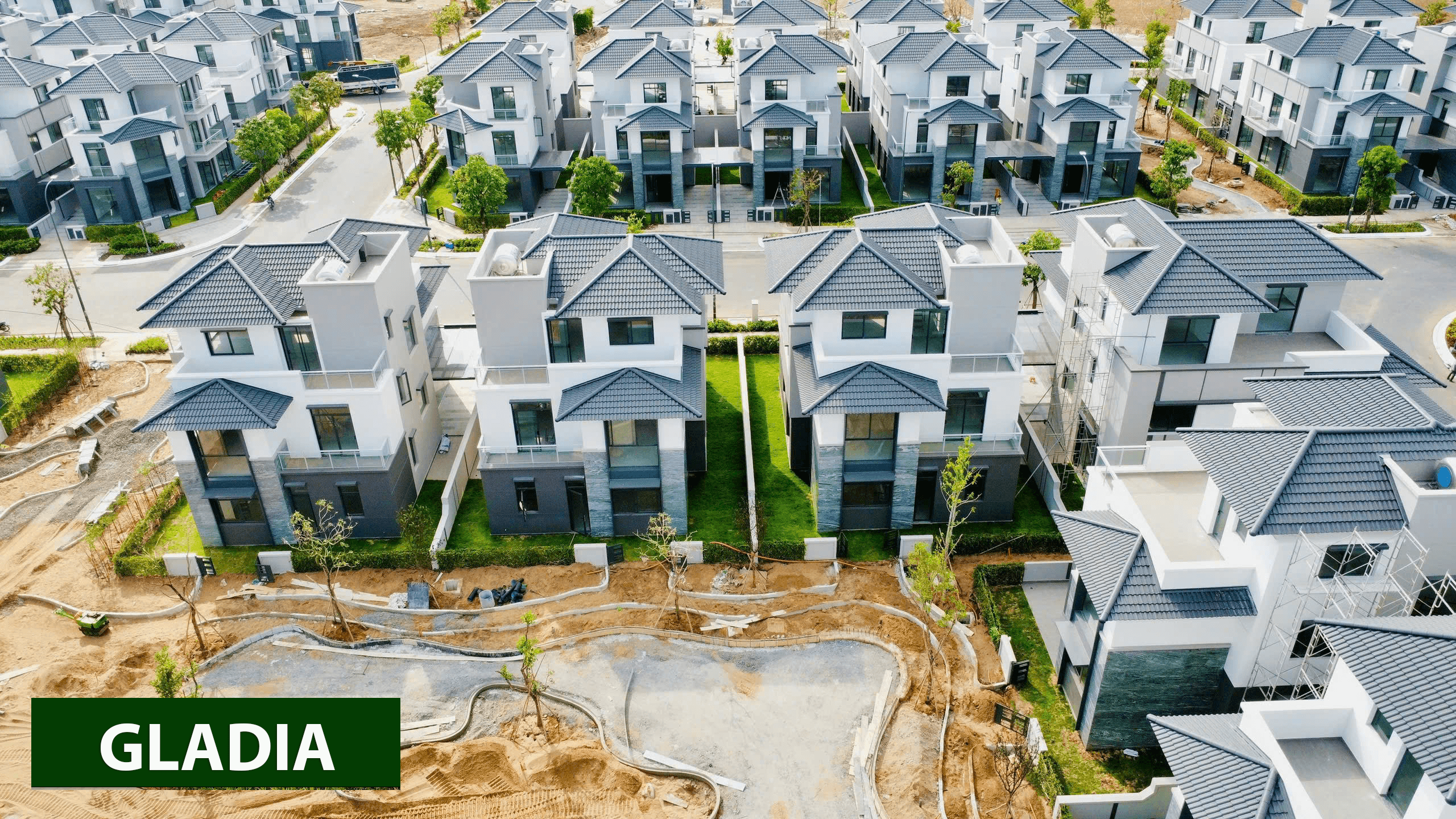 Gladia Khang Điền Gladia#09 tiện ích bên trong dự án đang dần hoàn thiện