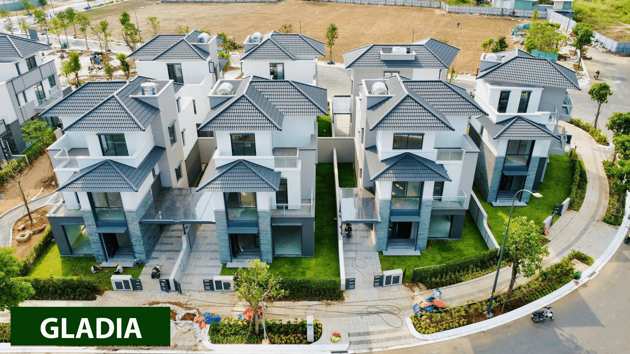Gladia Khang Điền Gladia#10 Cây xanh cảnh quan của dự án được đầu tư chỉn chu.