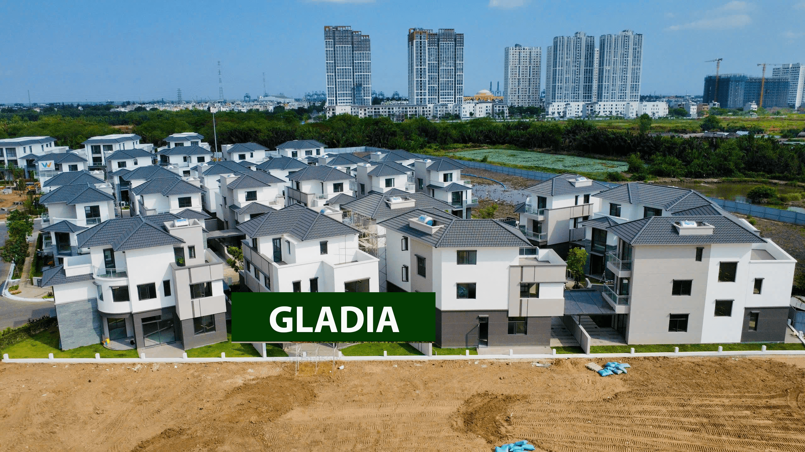 Gladia Khang Điền Gladia#12 với view nhìn về phía khu đô thị Cát Lái