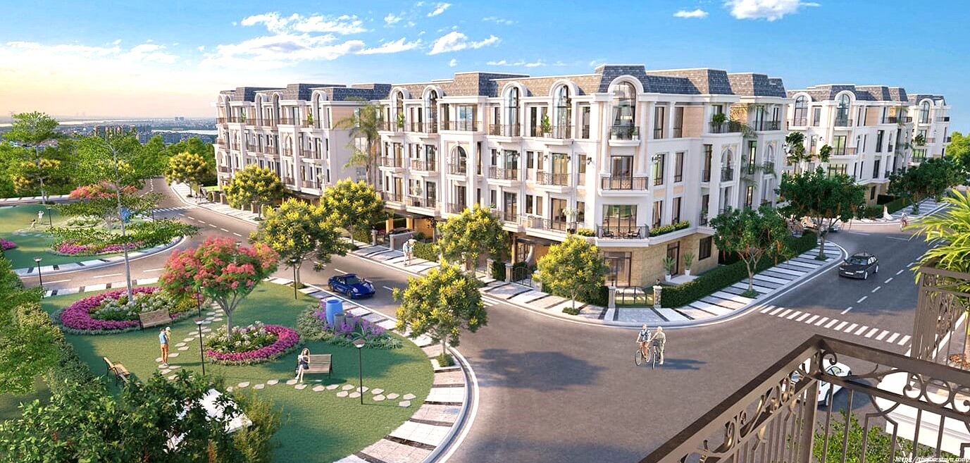 Phối cảnh dự án the foresta khang điền