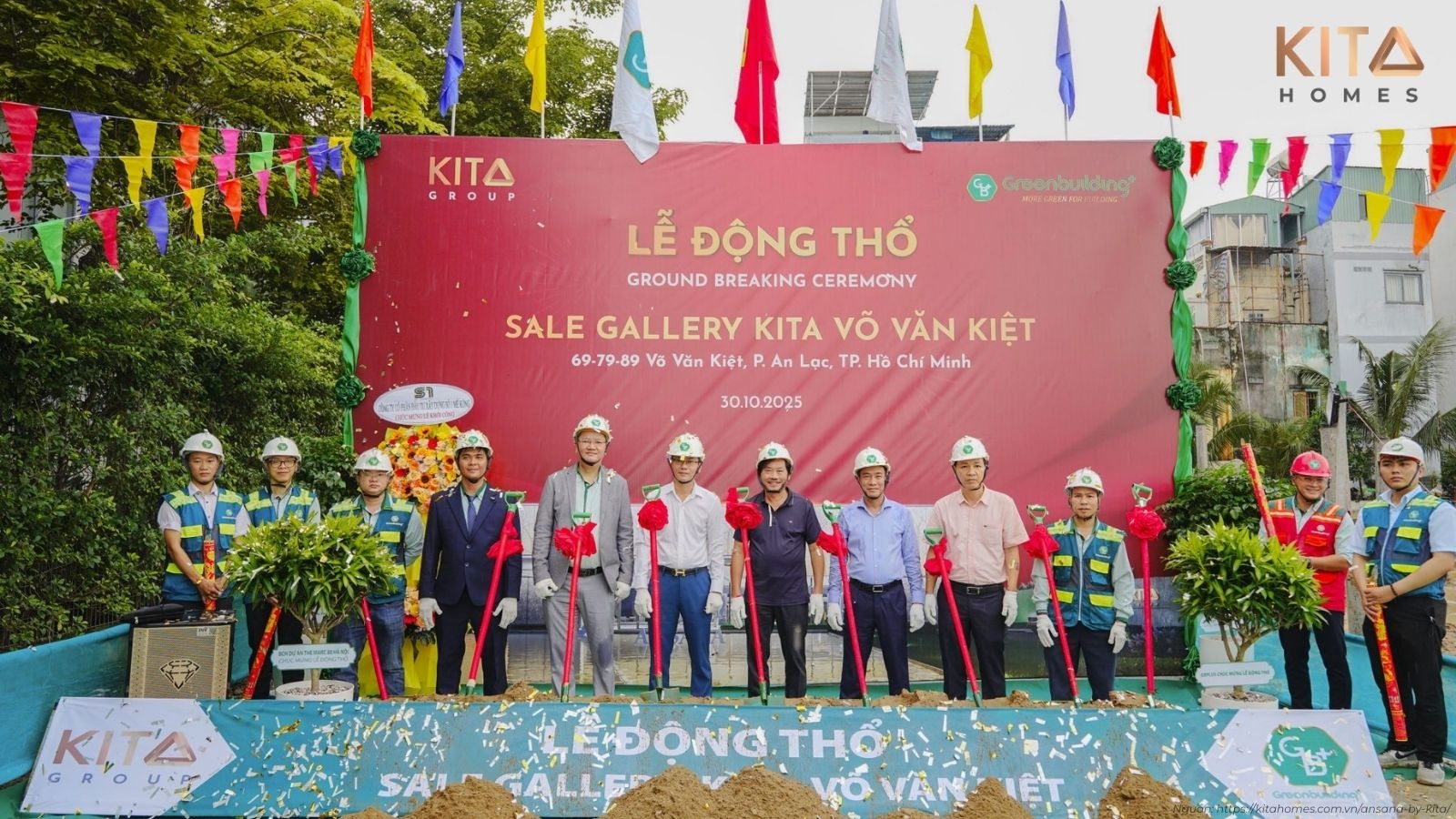 Le Dong Tho Khoi Cong Xay Dung Du An Ansana By Kita Binh Tan