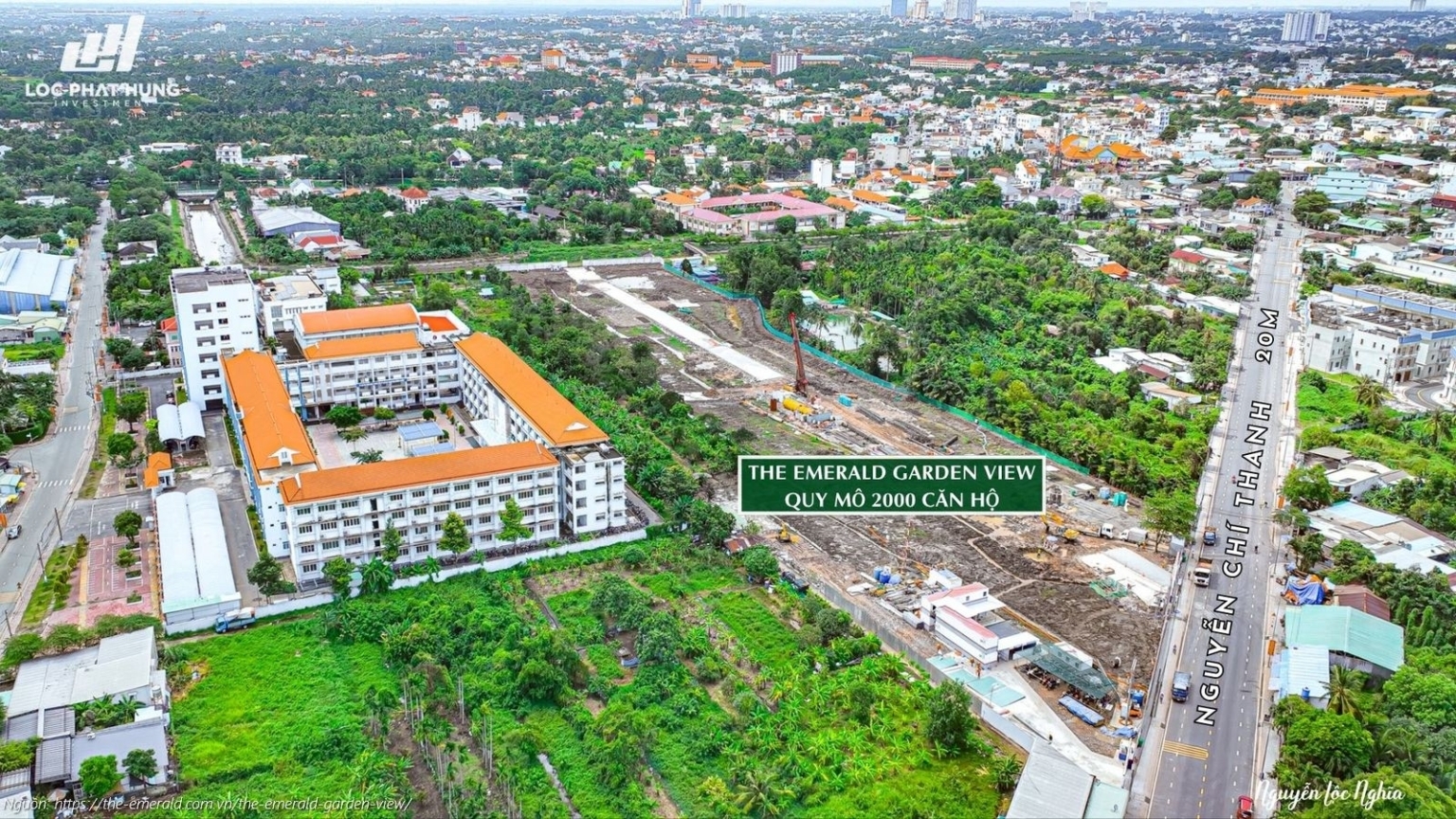 Cập nhật tiến độ xây dựng dự án căn hộ chung cư The Emerald Garden View tháng 09/2025