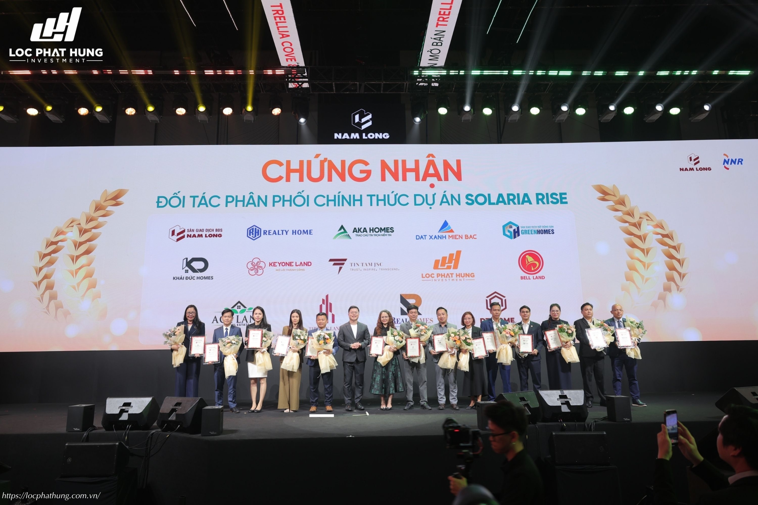 Lộc Phát Hưng F1 chính thức Solaria Rise & Waterpoint tập đoàn Nam Long