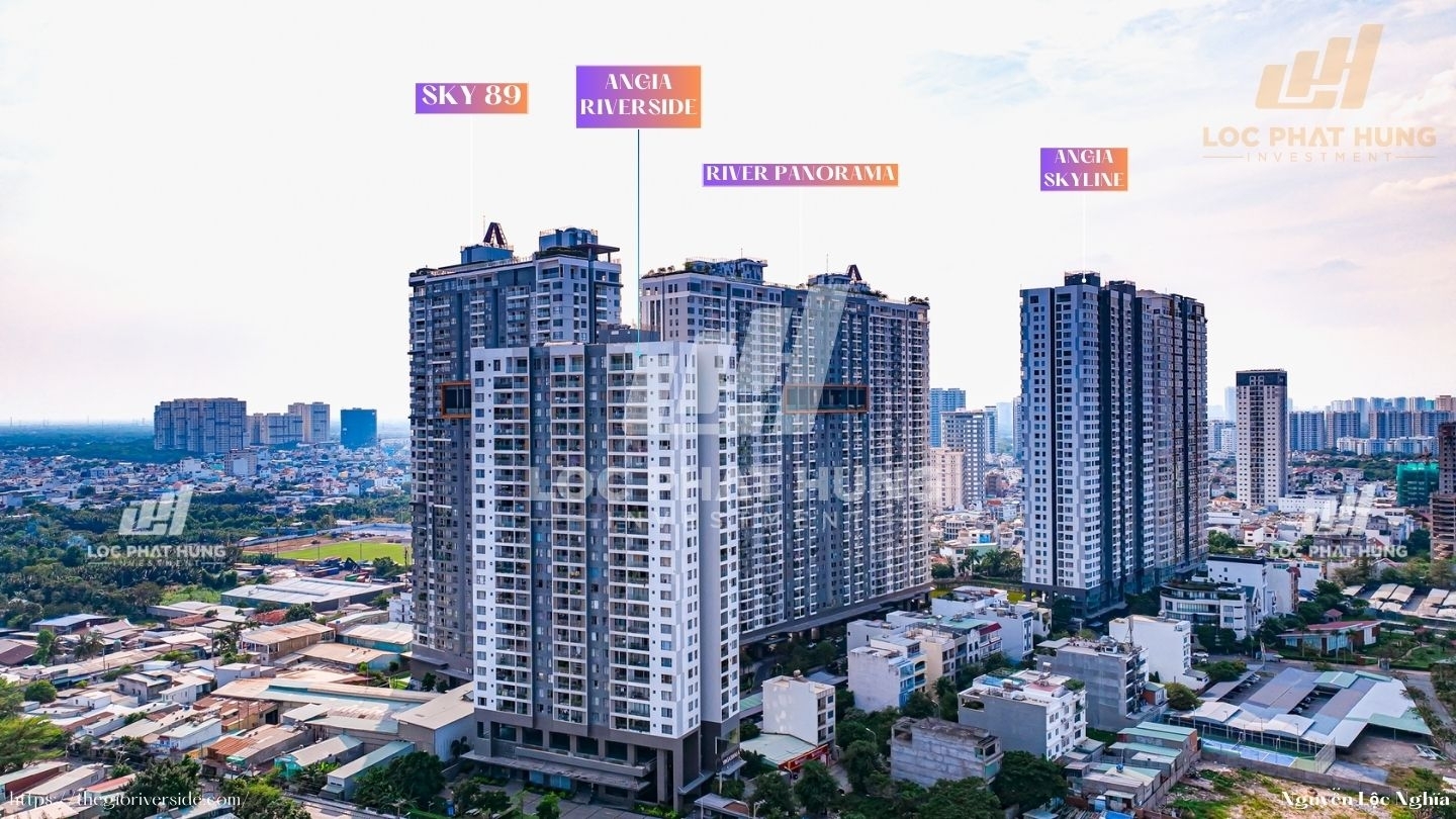 Ảnh thực tế căn hộ Riverside, Skyline, Sky 89, Panorama Quận 7 An Gia