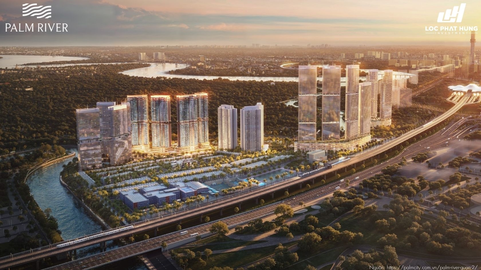 Phối Cảnh Dự án Căn Hộ Chung Cư Palm River