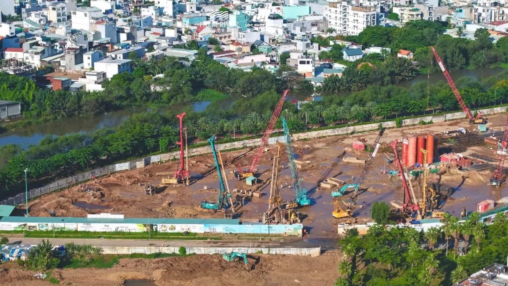 Tiến Độ Xây Dựng Palm River 08.2026