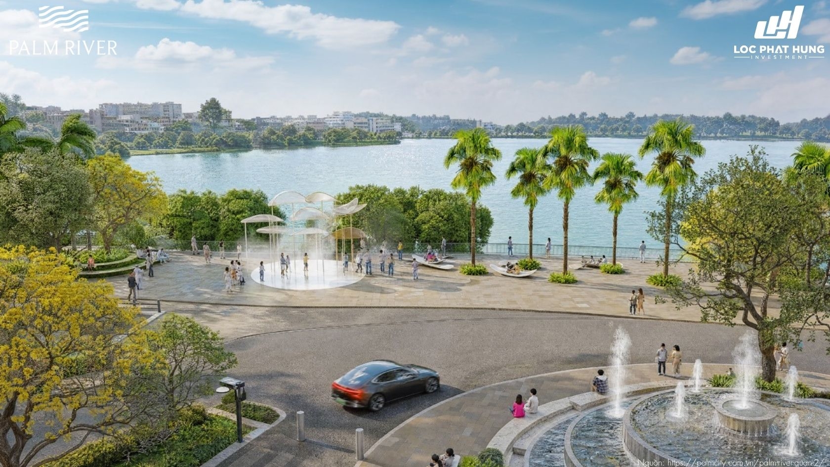 Tiện ích Nội Khu Chuẩn Resort 5 Sao Palm River
