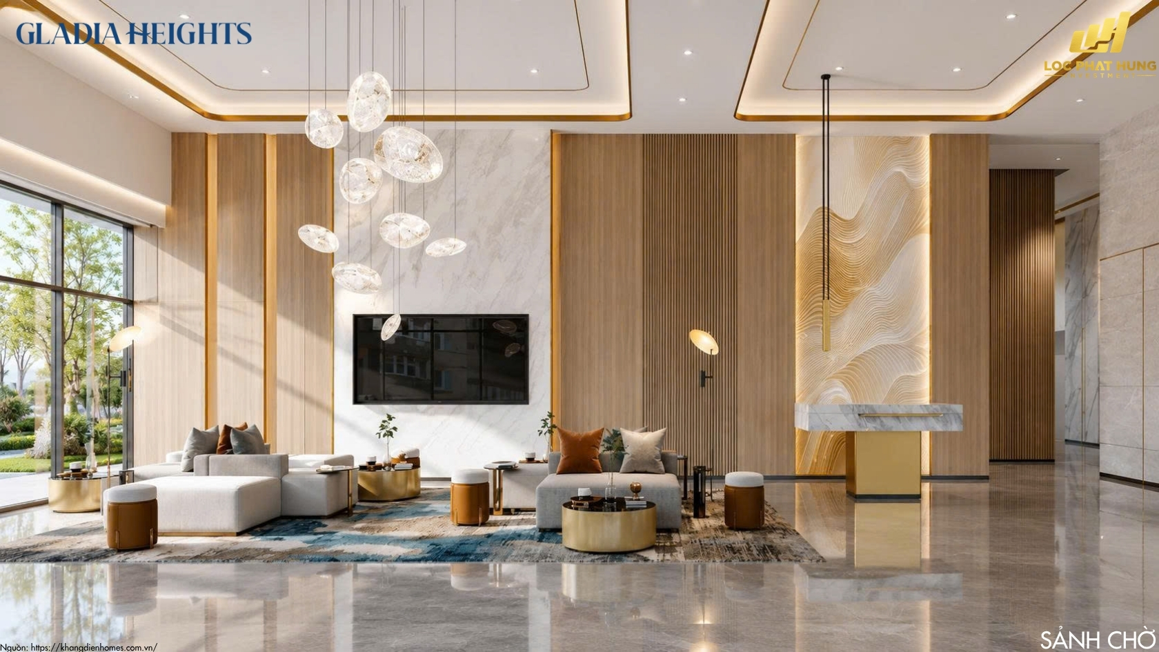 Các Tiện ích Nội Khu Dự án Căn Hộ Chung Cư Gladia Heights Phường Bình Trưng