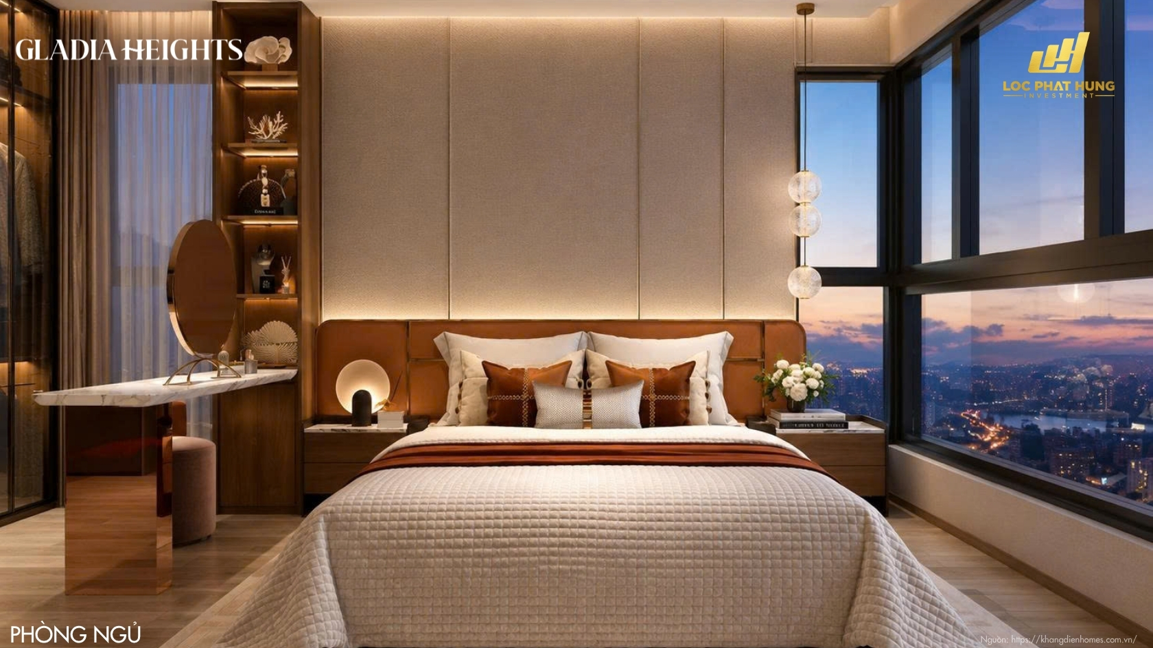 Hình ảnh Nhà Mẫu Căn Hộ Chung Cư Gladia Heights Phường Bình Trưng