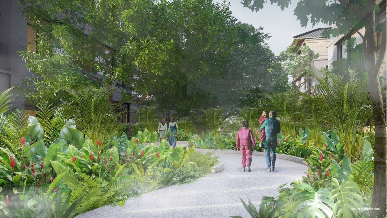 Không gian sinh hoạt cộng đồng tại Clubhouse Gladia Heights