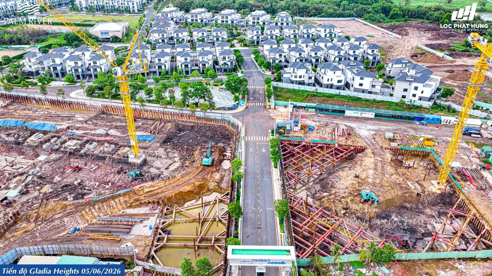 Tiến độ Xây Dựng Gladia Heights Cập Nhật Mới Ngày 05.06.2026