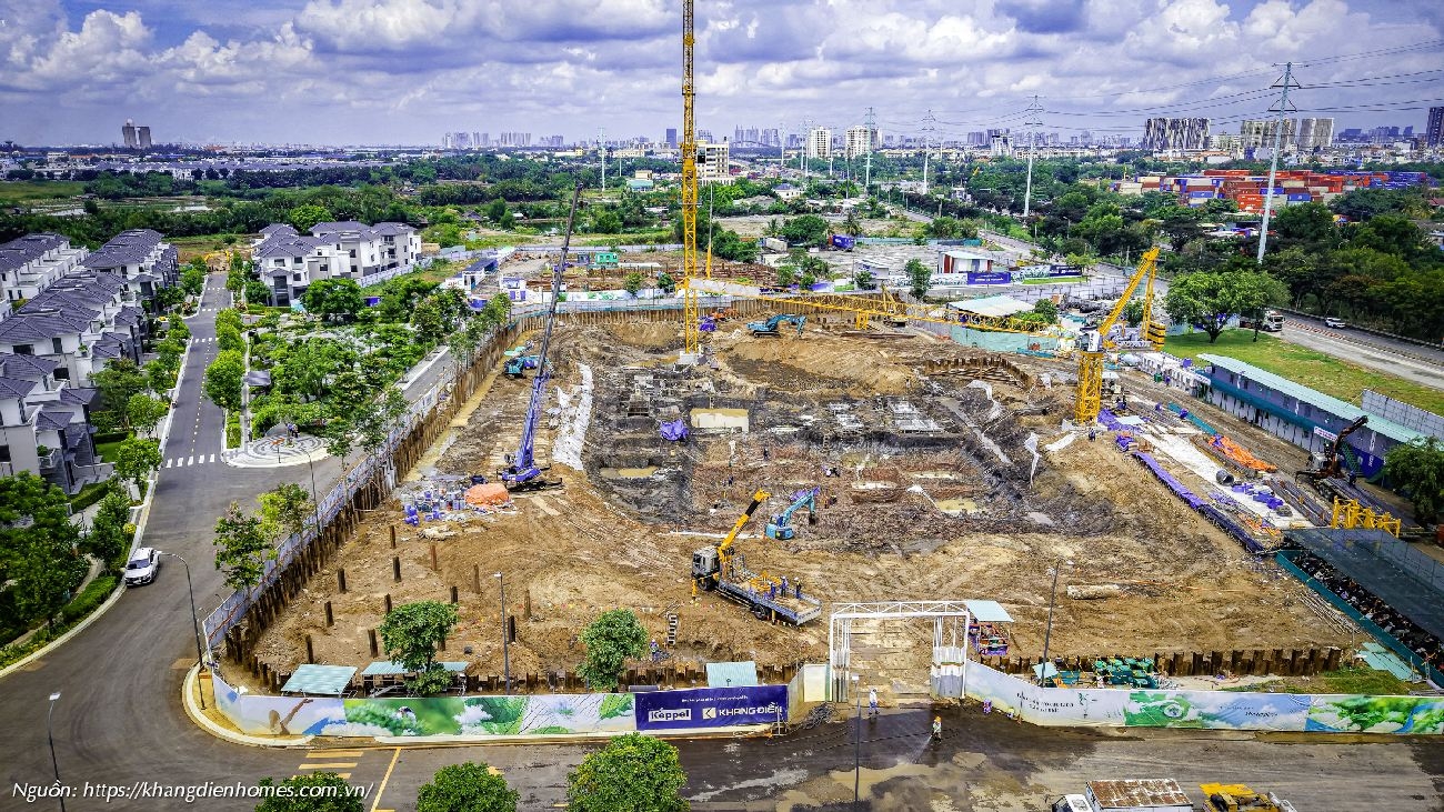 Tiến độ Phân Khu Căn Hộ Gladia Heights Quận 2 Tháng 05/2026