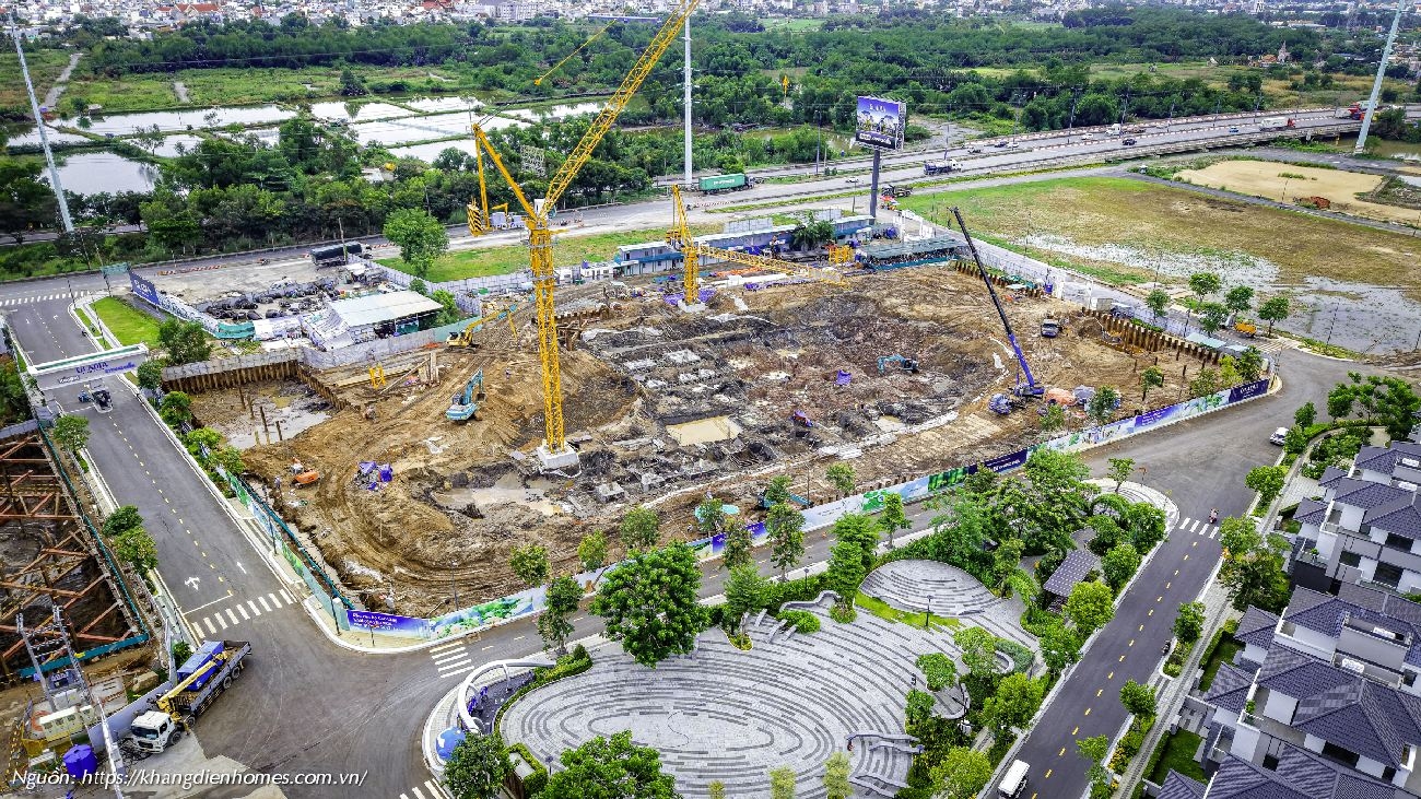Tiến độ Phân Khu Căn Hộ Gladia Heights Quận 2 Tháng 05/2026