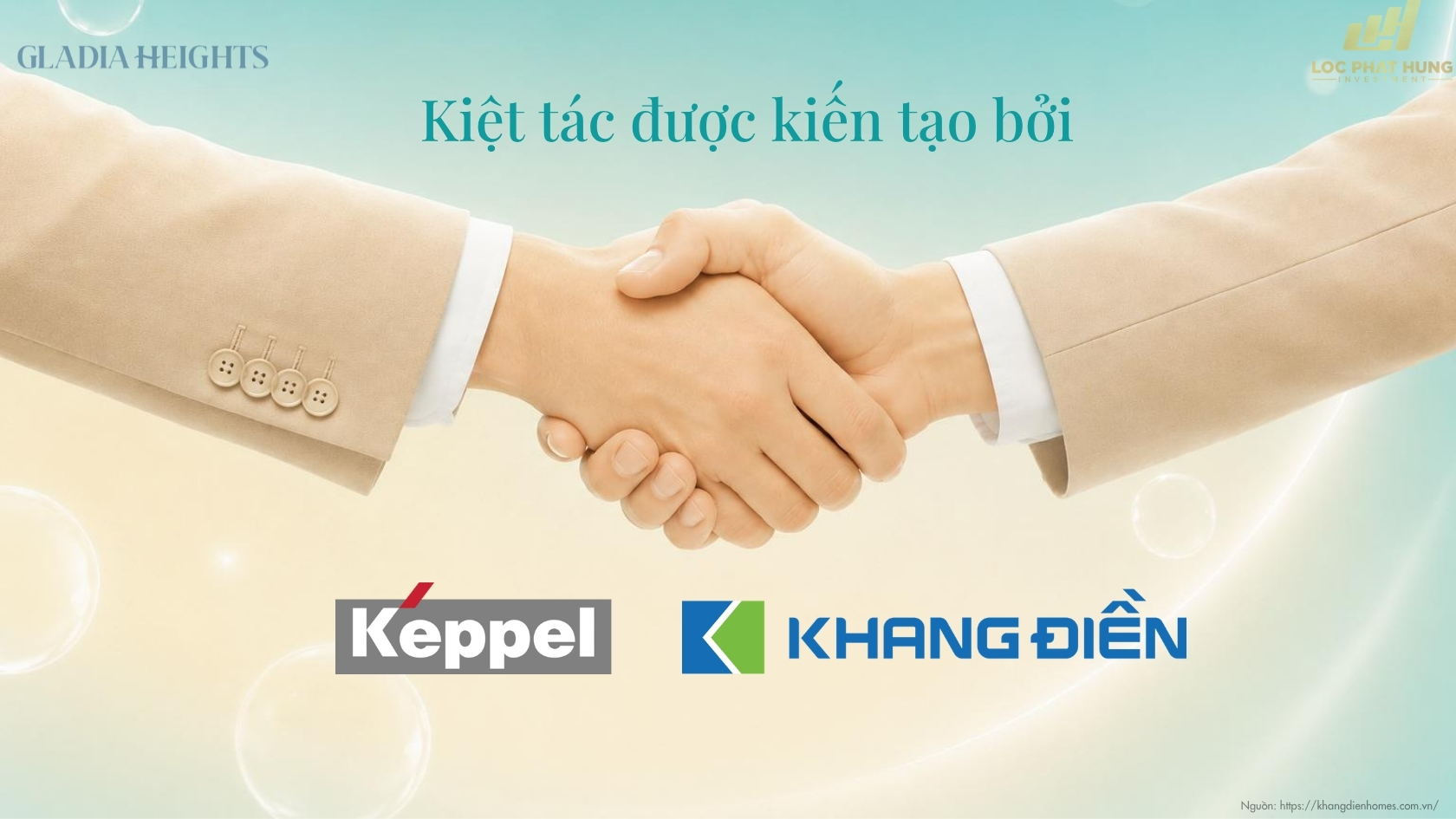 Sự Hợp Tác Chiến Lược Giữa Hai ông Lớn Khang Điền Và Keppel Land Tại Dự án Gladia Heights