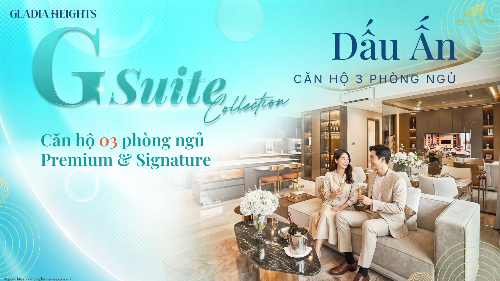 G Suite Collection Căn Hộ 3pn Gladia Heights