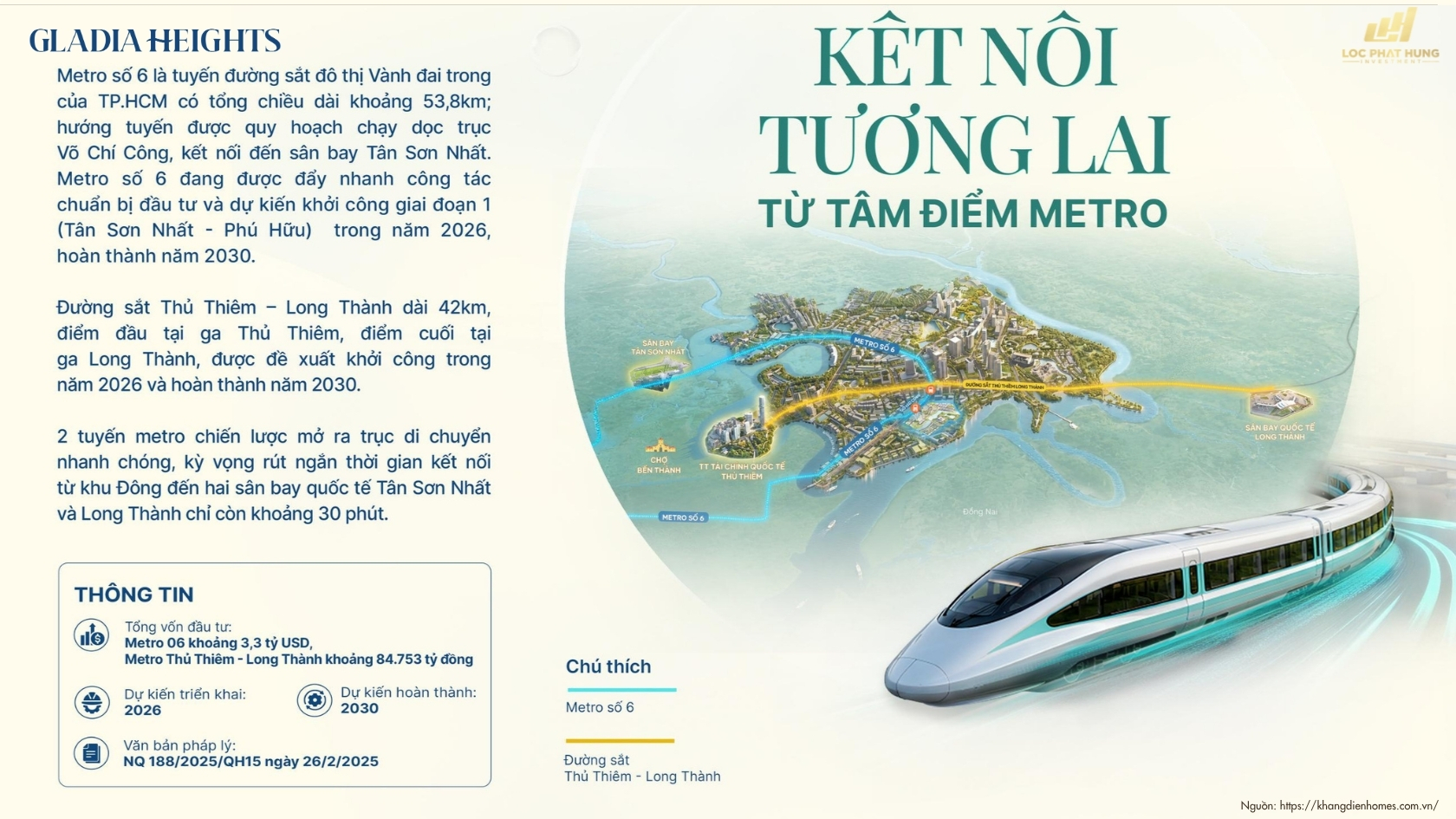 Hạ Tầng Xung Quanh Căn Hộ Chung Cư Gladia Heights