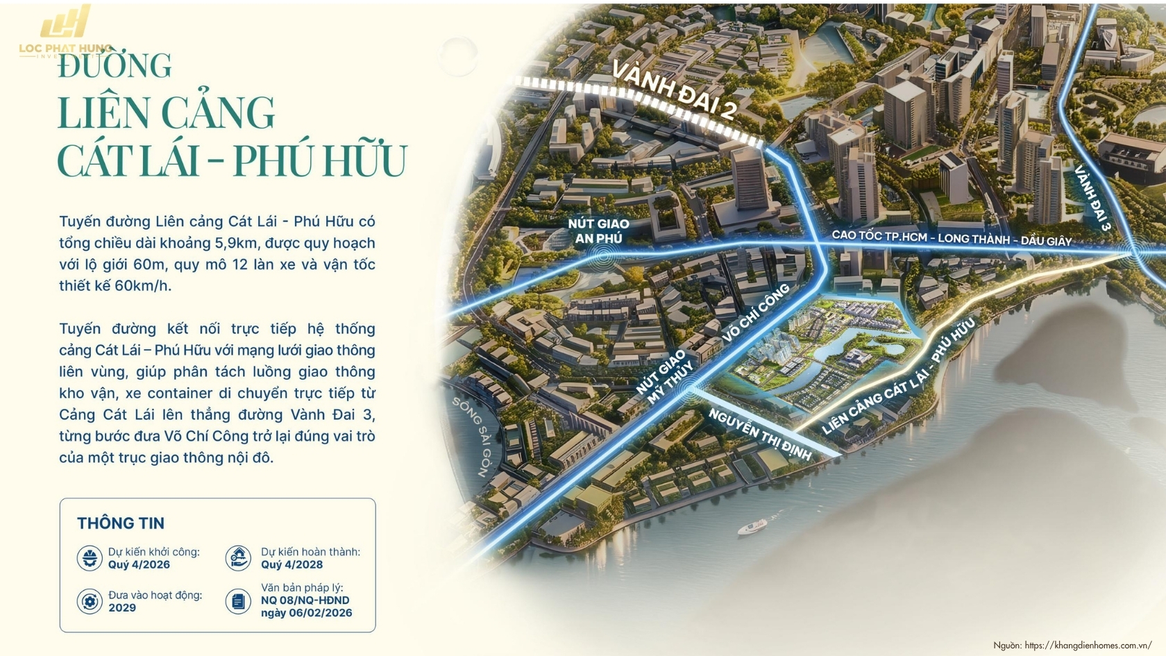 Hạ Tầng Xung Quanh Căn Hộ Chung Cư Gladia Heights