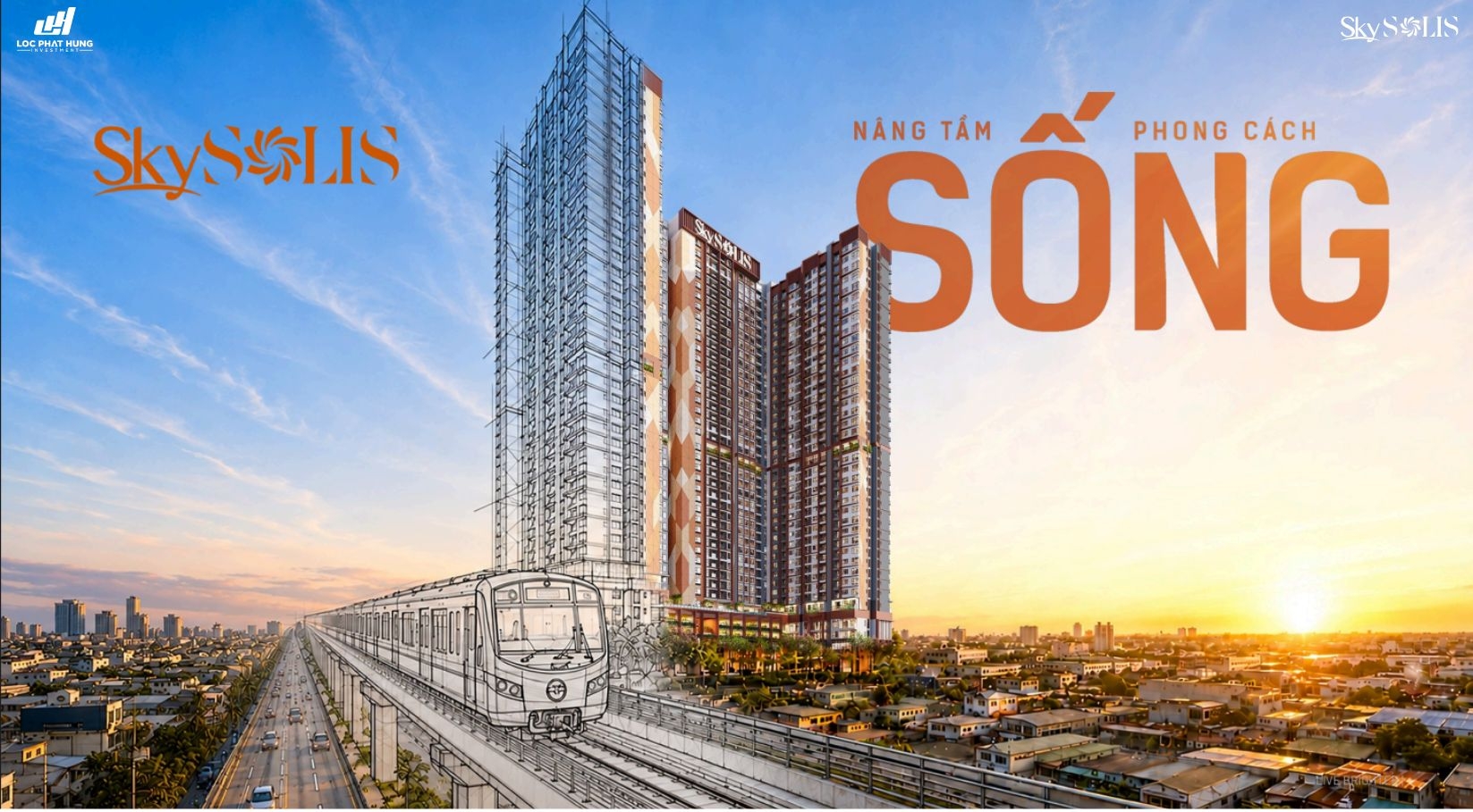 Phối Cảnh Tổng Thể Dự án Sky Solis