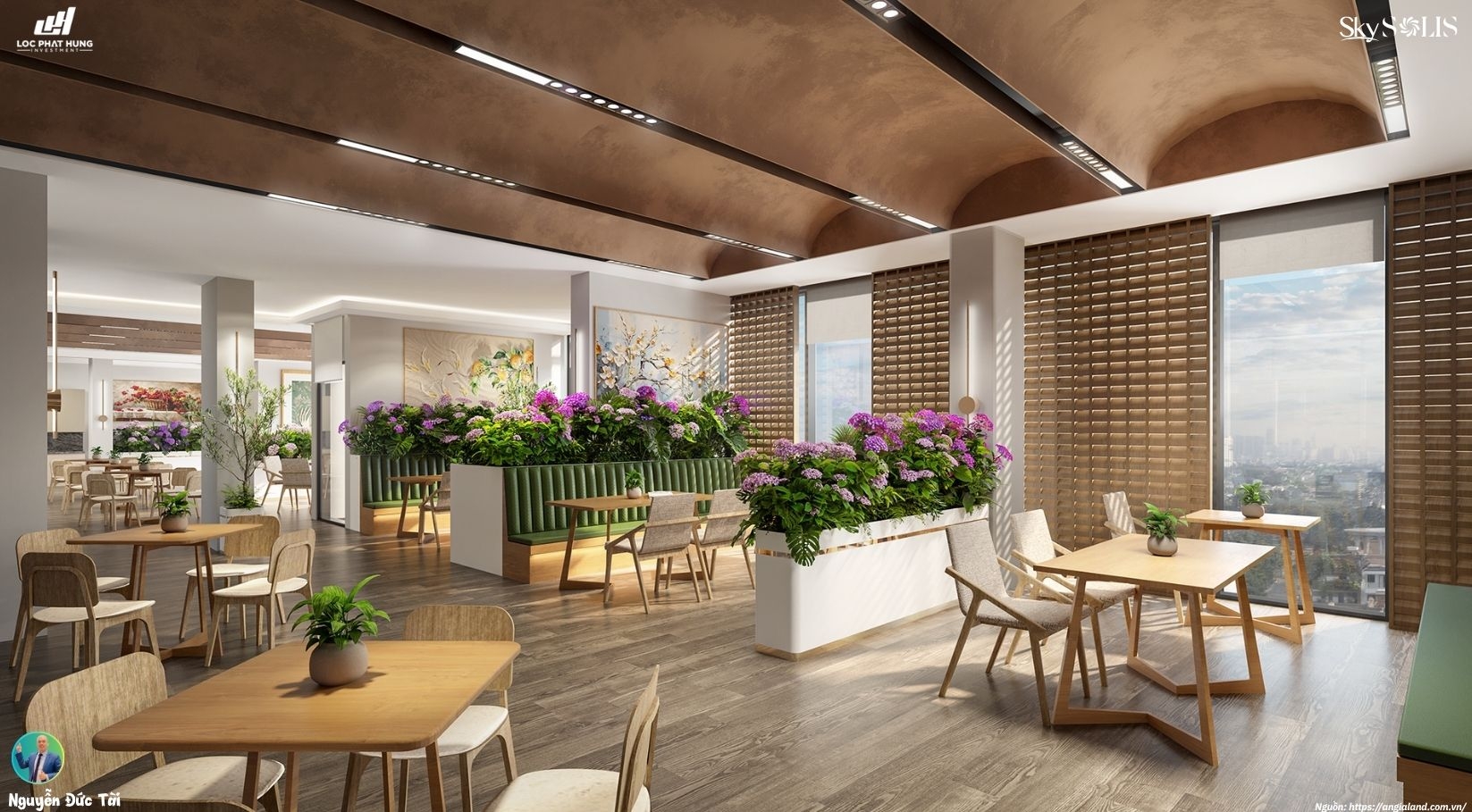 Sảnh tiệc vip chuẩn thượng lưu Sky Solis Thuận An