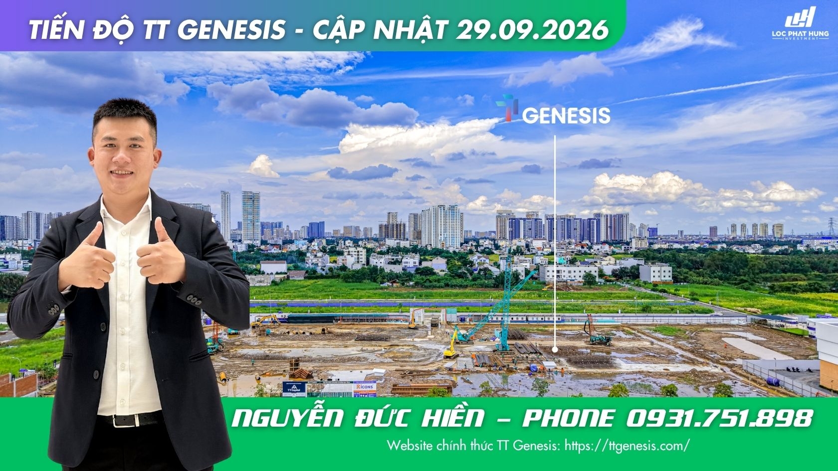 Tiến độ TT Genesis 29.09.2026